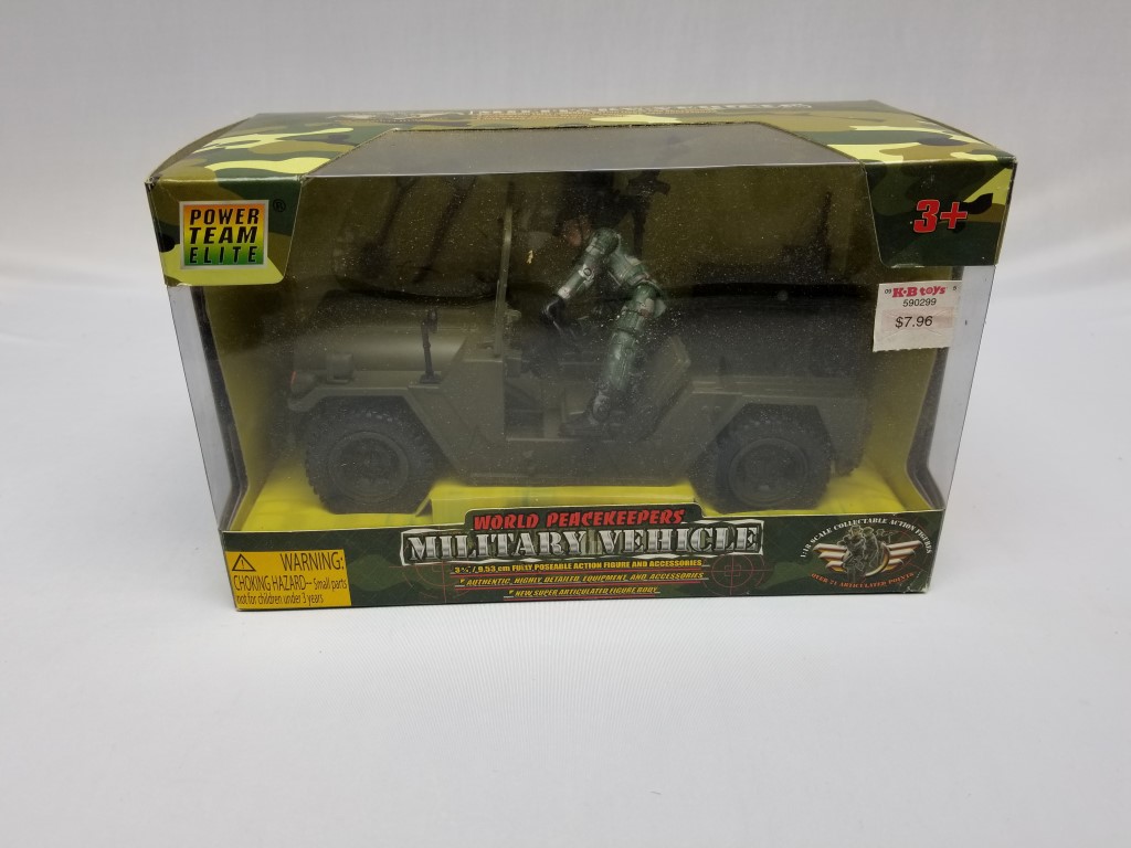 Power Team Elite World Peace Keepers Jeep | Proxibid