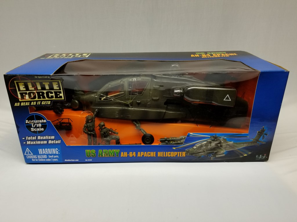 【希少】 Elite Force 1:18 US Army AH-64 アパッチ 4040a487cc164b228f2a84f33de088