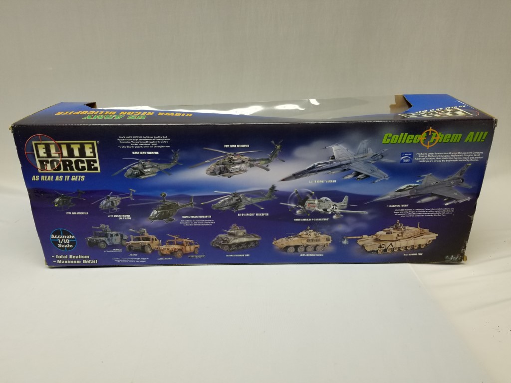 Elite Force Kiowa Recon Helicopter 1:18 Scale Toy | Proxibid