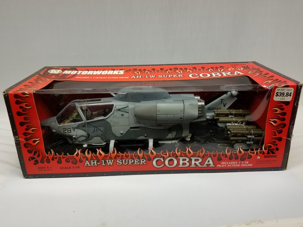 Motorworks AH-1W Super Cobra Attack helicopter | Proxibid