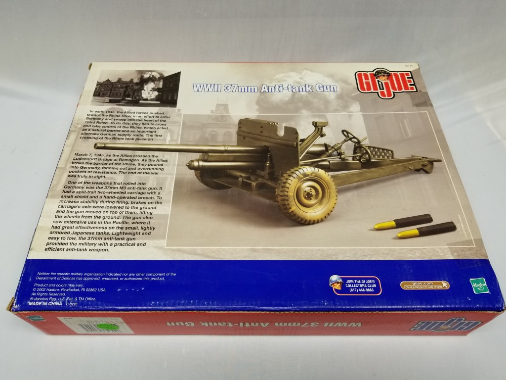 未開封 GI Joe WWII 37mm Anti-tank Gun GI Joe WWII 37mm Anti Tank Gun Scale Toy Model | Proxibid
