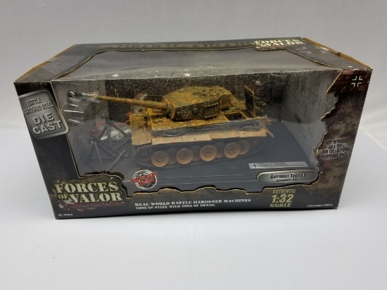 Forces of Valor WWII German Tiger I Tank, Normandy Campaign Scale Model (MGN)