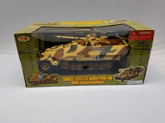 The Ultimate Soldier SDKFZ 251/22 With Pak 40 Anti tank Gun Scale Model (MGN)