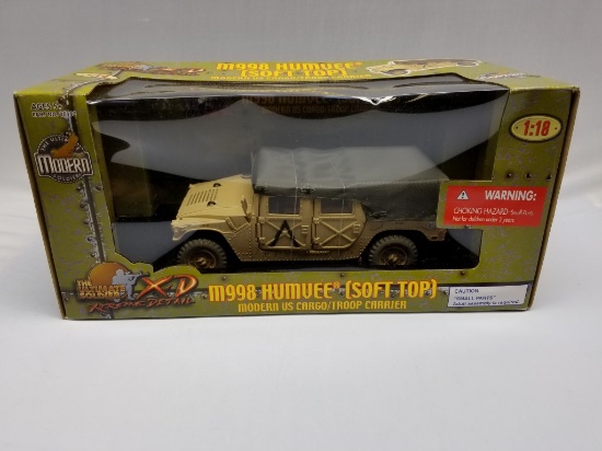 The Ultimate Soldier US Iraq War Era M998 Humvee Soft Top Scale Model (MGN)