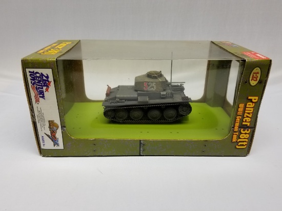 21st Century Toys Ultimate Soldier WWII German Panzer 38 T Scale Model Toy (MGN)