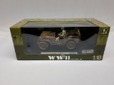 WWII Models 1/4 Ton Jeep Toy Model (MGN)