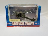 Corgi Tactical Strike AH64D Long Bow Apache Attack Helicopter 1:64 Scale Toy Model (MGN)