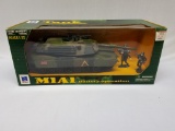 New Ray Die Cast/Plastic Battery Operated M1A1 Abrams Main Battle Tank 1:32 Scale RC model (MGN)