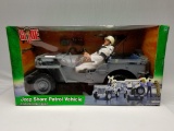 GI Joe 1:6 Scale Shore Patrol Jeep with 12 Inch Navy SP Action Figure (MGN)