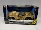 Soldiers Of The World Deluxe Edition WWII British SAS Desert Rat Jeep 1:6 Scale Toy Model (MGN)