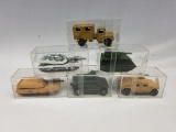 Six Assorted Military Matchbox Style Vehicles (MGN)