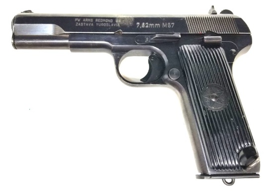 Yugoslavian Military M57 Tokarev  7.62x25mm Semi-Automatic Pistol - FFL # 7787-B (A1)