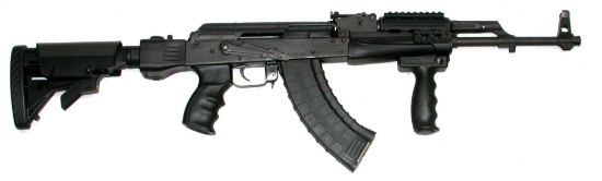 Romanian Military WASR-10 Tactical AK-47 Semi-Automatic Rifle - FFL #AV-2490-83 (PTM1)