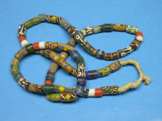 Native American Trade Bead Necklace (A)