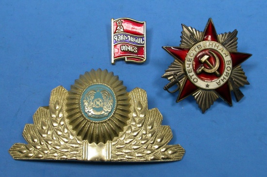 Soviet Military WWII Order of the Patriotic War & Insignia (SJM)