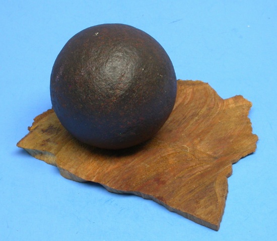 Civil War 12 Lber Cannonball on Decorative Base (CPD)
