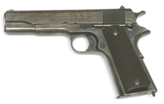 US Military Colt WWI era M1911 .45 ACP Semi-Automatic Pistol - FFL # 460166 (R1)