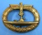 German WWII Kriegsmarine U-Boat Badge (A)