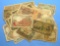 Group Lot of 30+ Various US Military Scrpt and Foreign Currency (TEC)