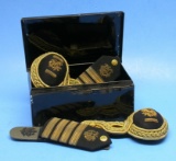 Group Lot of WWI-WWII era Public Heath Service Shoulder Boards (MOS)