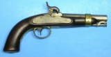 US Navy Model 1842 .54 Caliber Percussion Pistol - Antique - no FFL needed (XJE1)