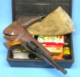 Italian Uberti Navy Arms Remington New Model .44 Caliber Percussion Revolver - no FFL needed (XJE)