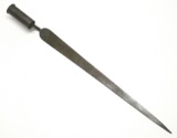 US Military Revolutionary War era .69 Caliber Wing-Nut Socket Bayonet (XJE)