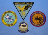 Four US Navy Aviation Patches (MOS)