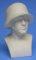 German WWI-II Porcelain Soldier Bust (LAM)