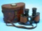 US Army Signal Corps WWI Binoculars & Compass Case (MOS)