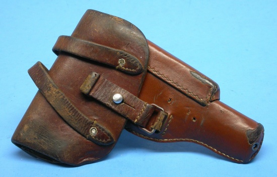 Hungarian/German Military WWII Femaru M37 Flap Holster (A)