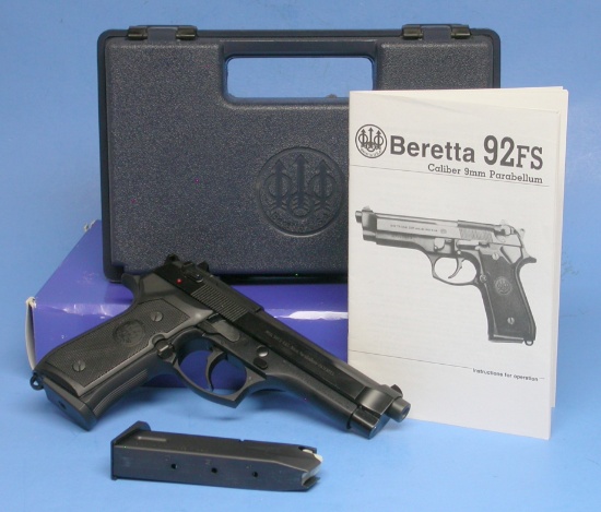 Beretta 92 FS 9mm Semi-Automatic Pistol - FFL # BER320242Z (JBK1)