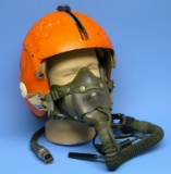 Identified US Navy Admiral's 1960's era Pilot Flight Helmet (LCC)