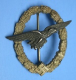 German Luftwaffe WWII era Glider Pilot Badge (KID)