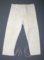 German Military SS WWII White Dress Trousers (KID)