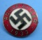 German Pre-WWII Hitler Party Pin (KID)