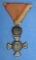 Austro-Hungarian Empire WWI era Iron Cross for Merit with Crown for Officers Medal (SBA)