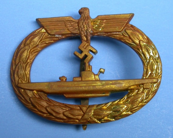 Nazi German U-Boat Badge (KID)
