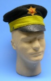 German WWII Issued Jewish KAPO Guard Visor Hat (KID)