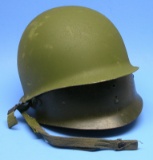 US Army WWII-1960s era M1 Helmet & 16th Army Corps Liner (CPD)