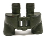 US Military WWII Camouflaged & Battle Damaged 6x30 Binoculars (AI)