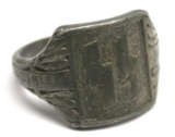 Nazi German World War 2 Era SS Ring (KID)