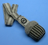 Bullion Nazi Germany WWII Issue SS Sword Knot  (KID)