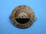 Nazi German Hitler Youth Deutsche Arbeiter Jugend Pin (KID)