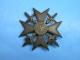 German Military WWII era Spanish Cross Badge (KID)