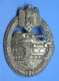 German Military Silver Panzer Assault Badge (KID)