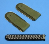 German WWII Tropical Shoulder Boards and one Stormtrooper Board (KID)