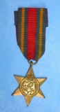 British Military WWII Burma Star Medal (SBA)