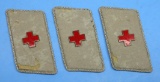 German Red Cross WWII Collar Tabs (KID)