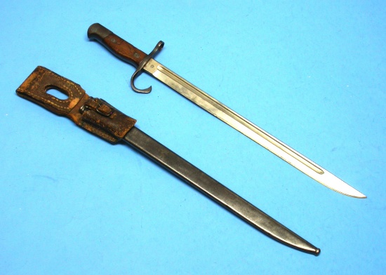 Imperial Japanese WWI-II Type 30 Arisaka Rifle Bayonet (BA)